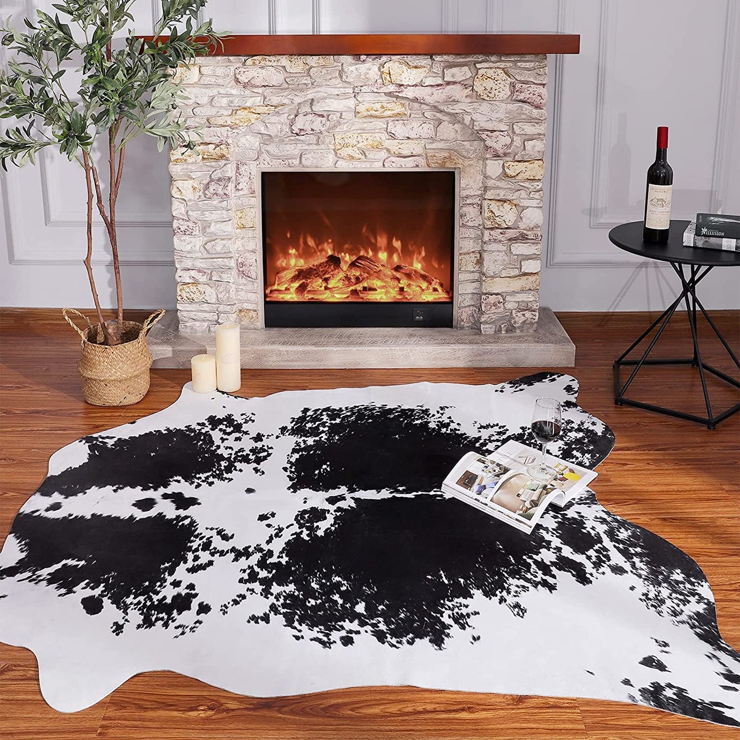 Versatiledecor - premium tapijt met koeienprint