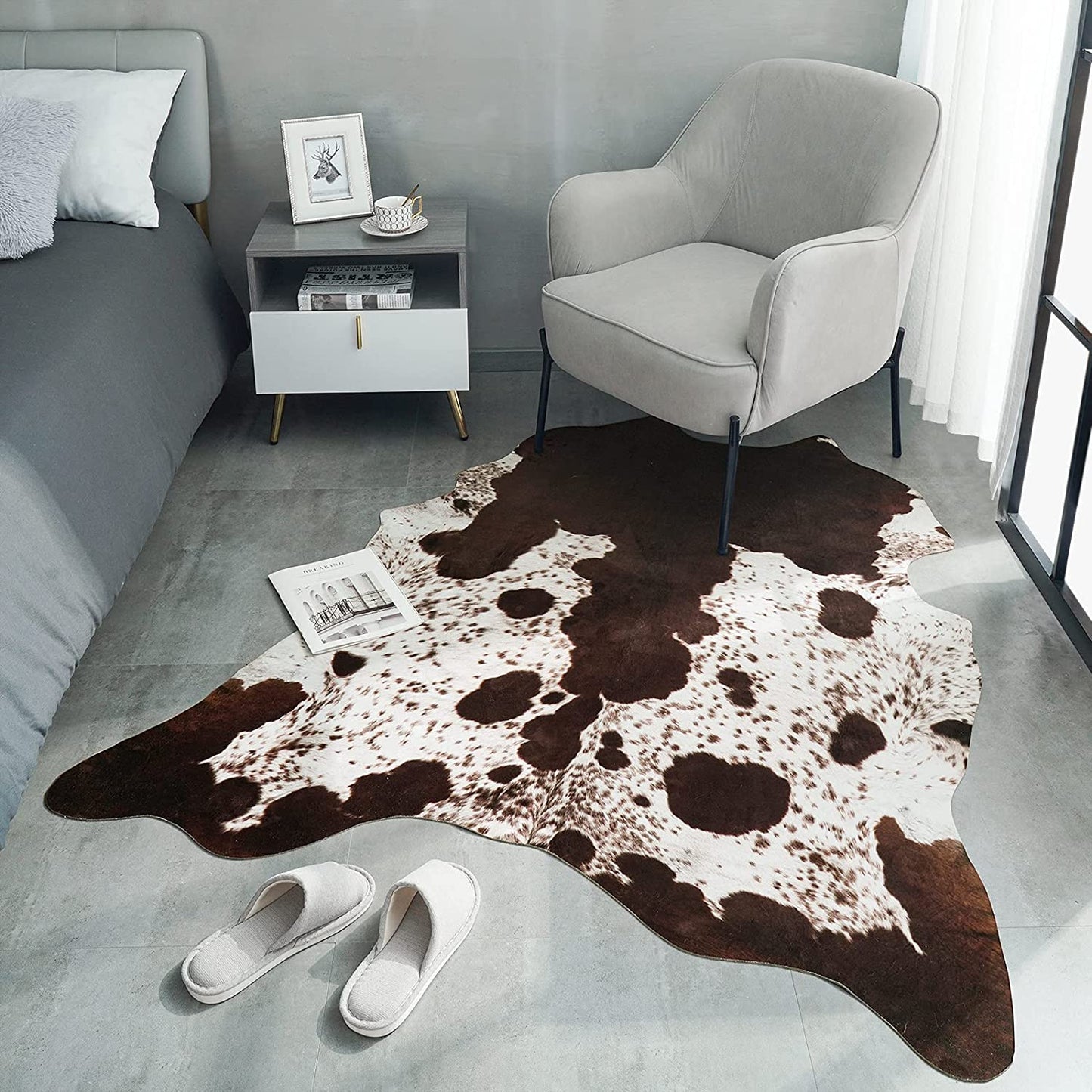 Versatiledecor - premium tapijt met koeienprint