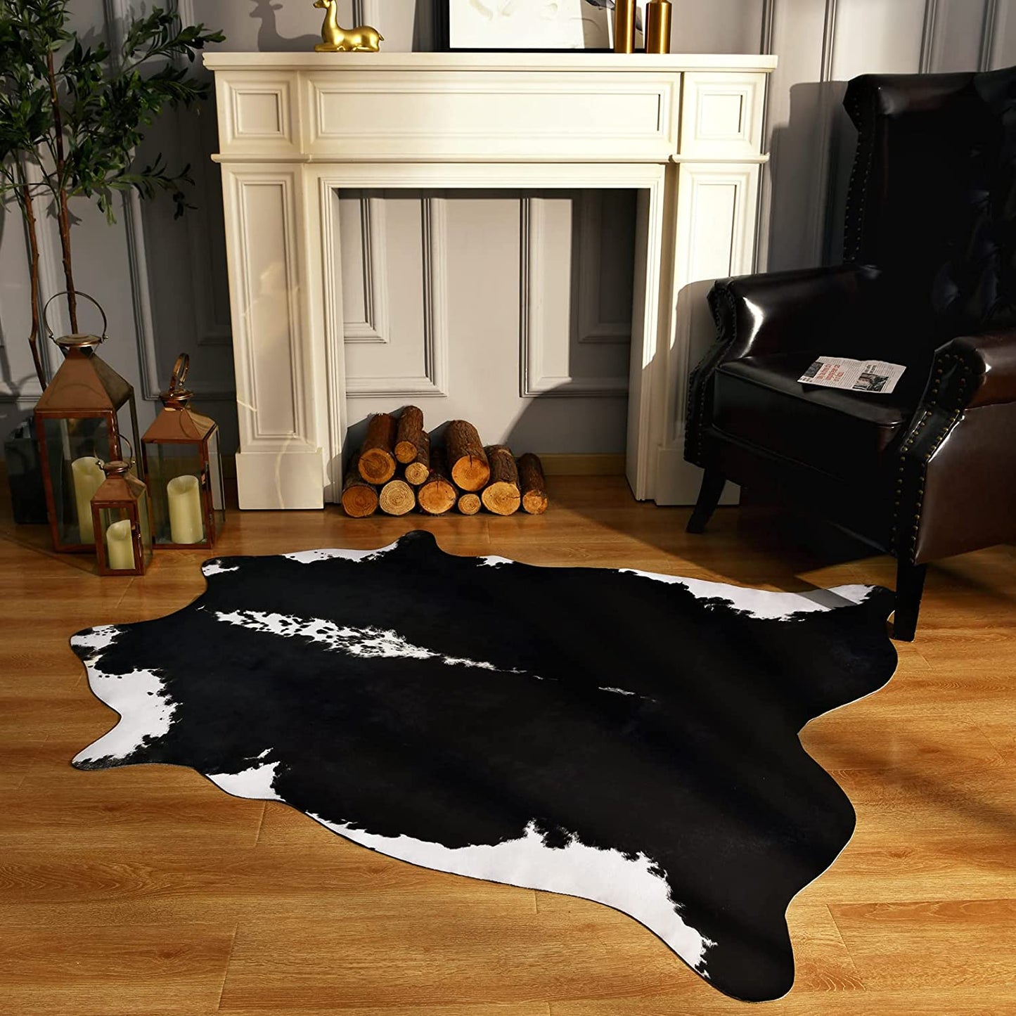 Versatiledecor - premium tapijt met koeienprint