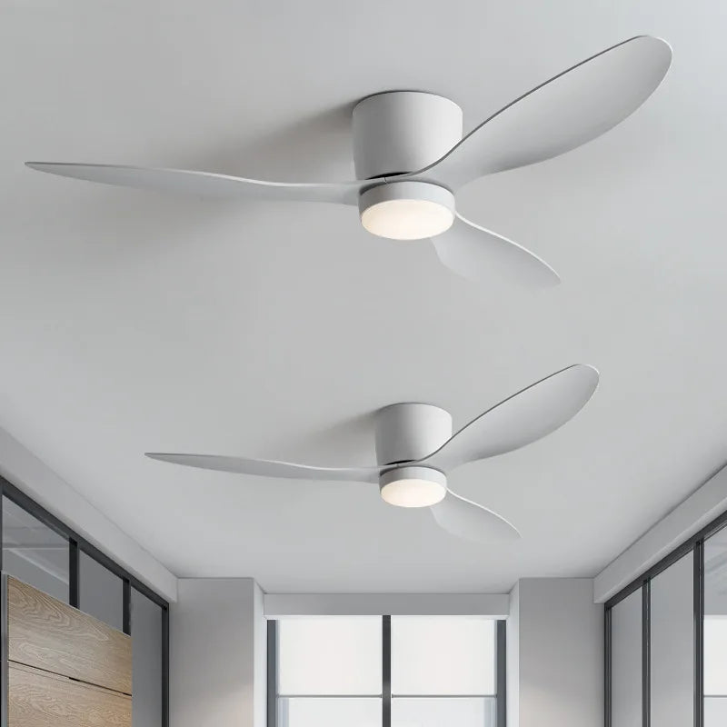 Nordic led-plafondventilatorlamp