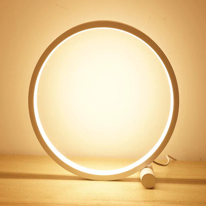 Modern halo led-bedlampje