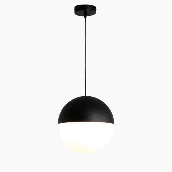 Moderne bol hanglamp met mat glas