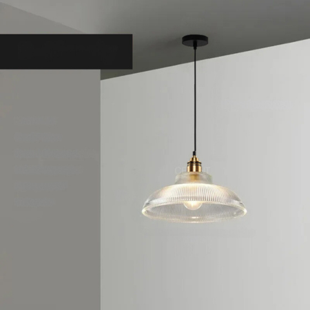 NostalgieGlow | retro glazen hanger voor tijdloze elegantie