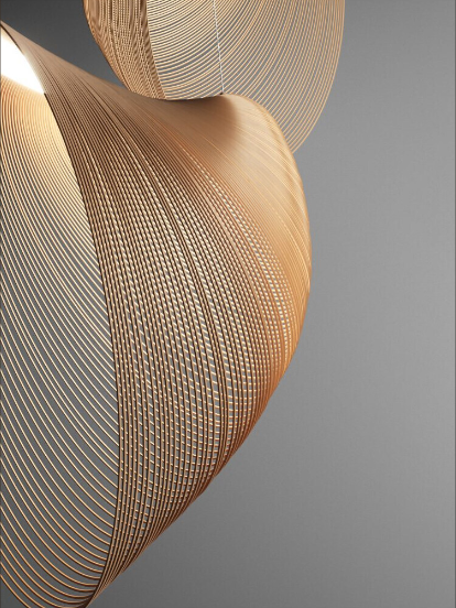 Birchglow - hanglamp in berkenhout