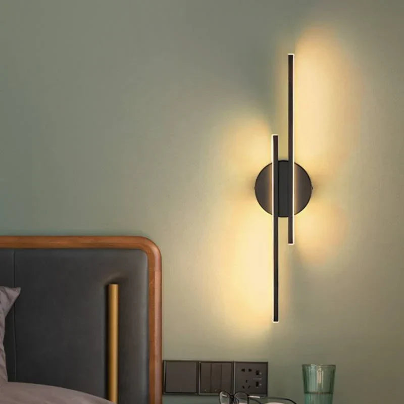 Harmonieuze sfeervolle wandlamp