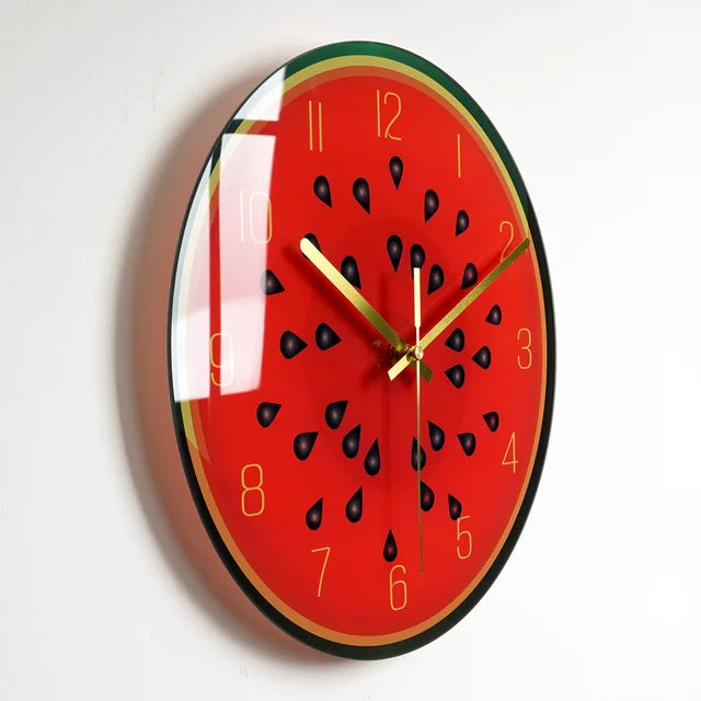 TimelessUniverse - glazen wandklok met tandwielmechanisme