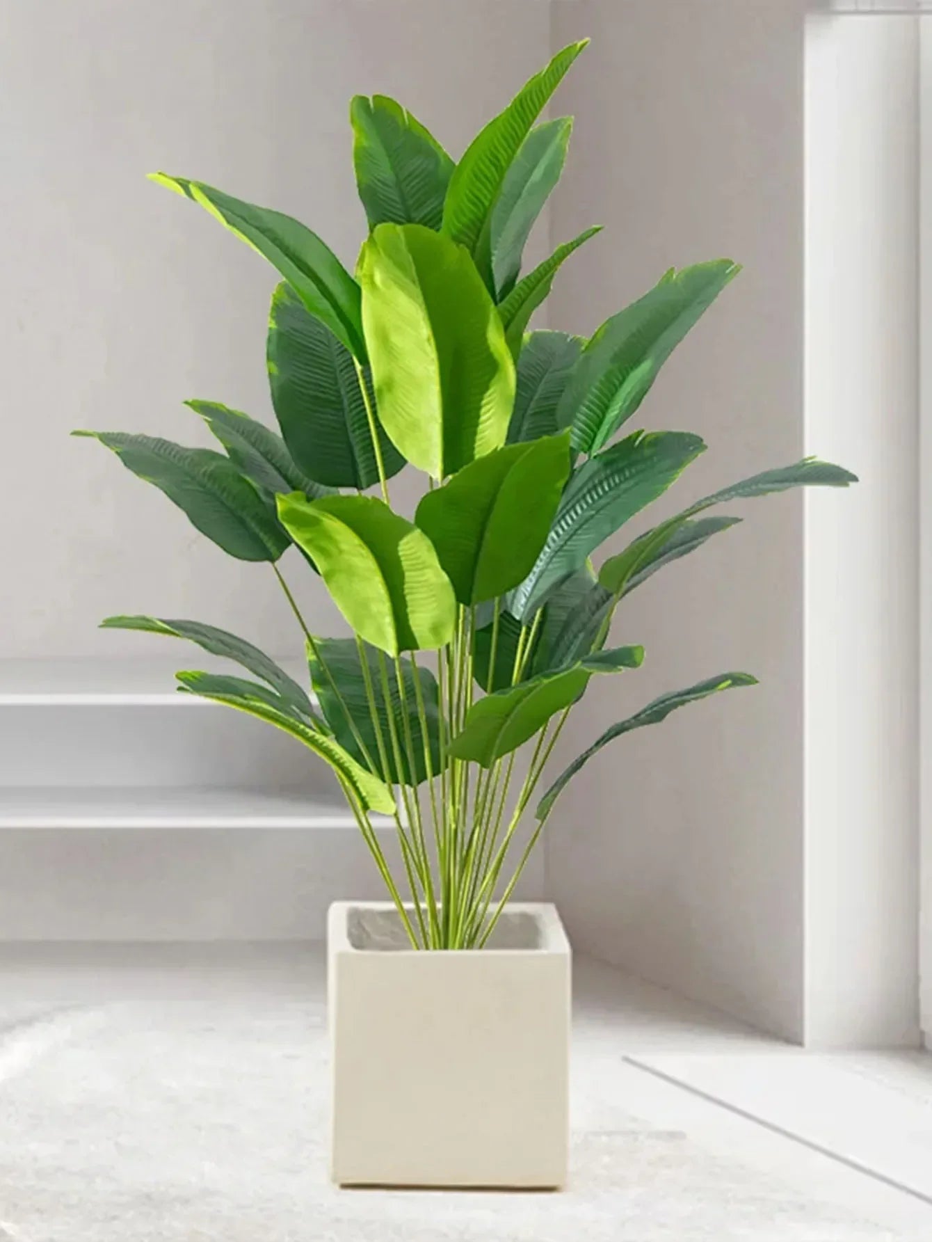 VerdantVibes - weelderige nepmonstera plant