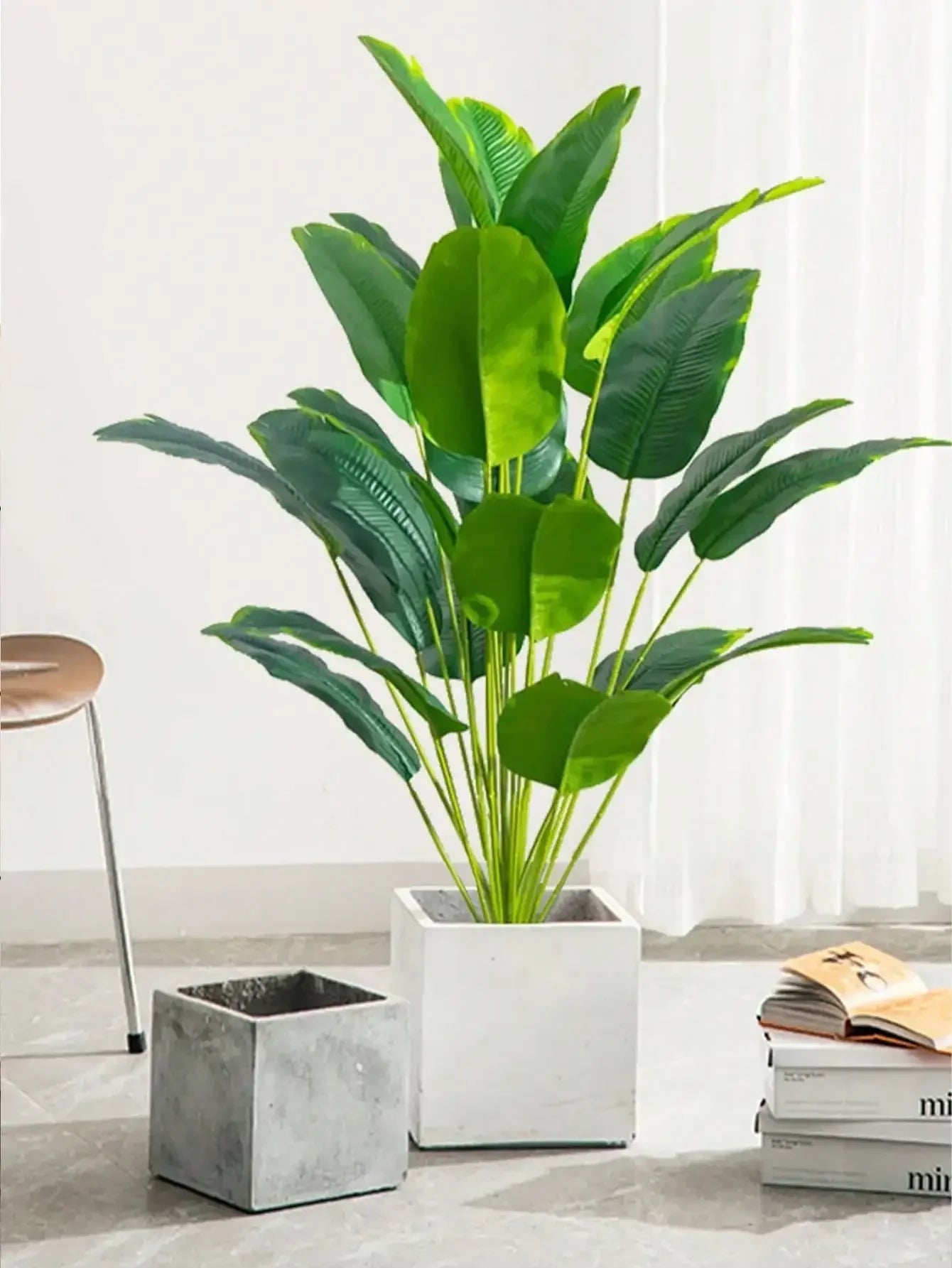 VerdantVibes - weelderige nepmonstera plant