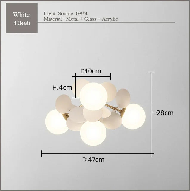 LuxeLineage - moderne kroonluchter voor het plafond