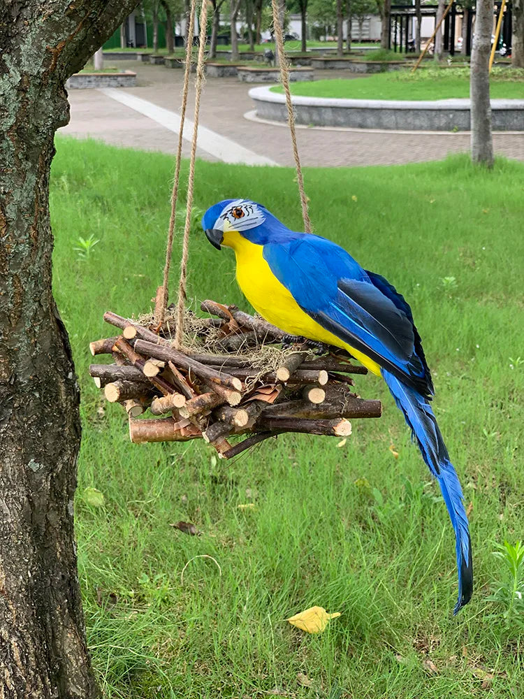 Tropicperch - decoratie voor de papegaaientuin
