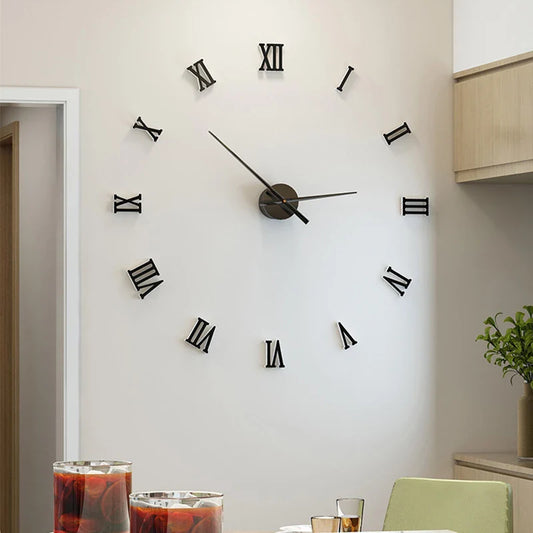 ImperialHour - wandklok met romeinse cijfers