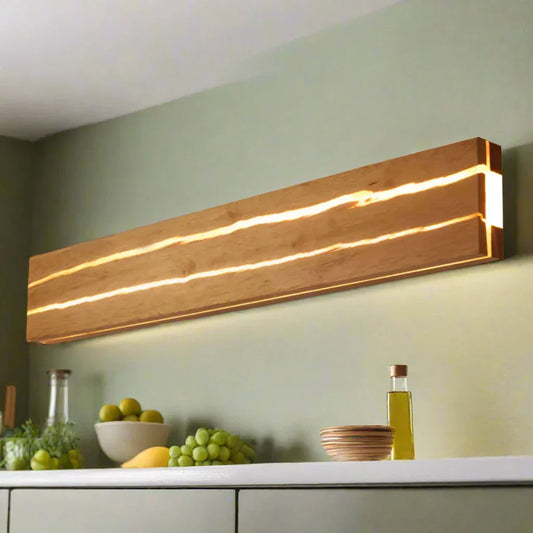 WoodCrack | wandlamp voor natuurlijke elegantie