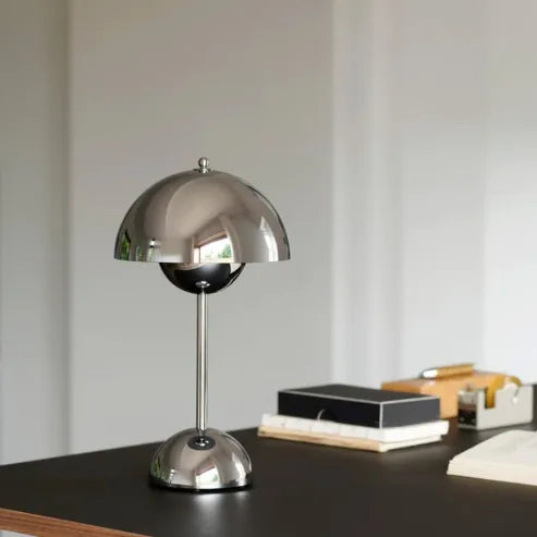 Flowerpot vp9 tafellamp, minimalistisch metaal, creatieve zijlamp