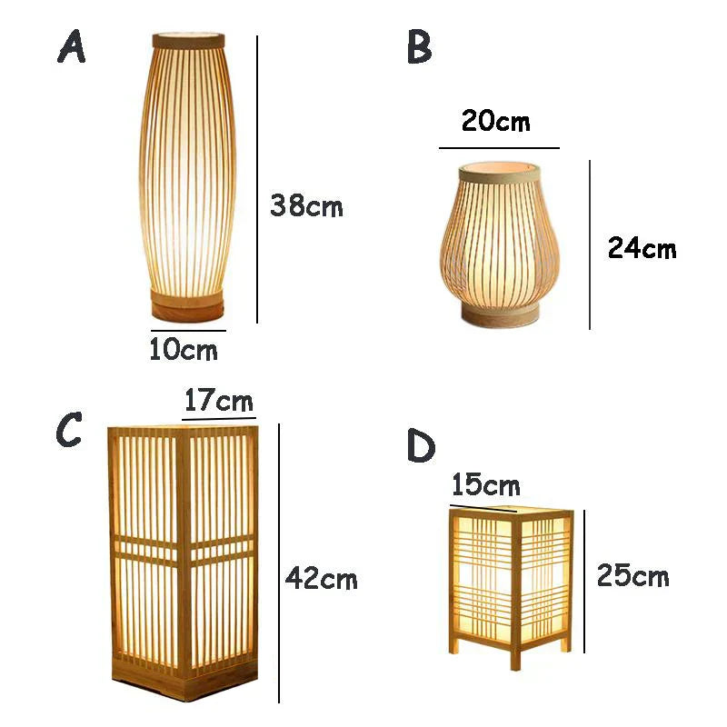 EdoElegance - lamp in Japanse stijl