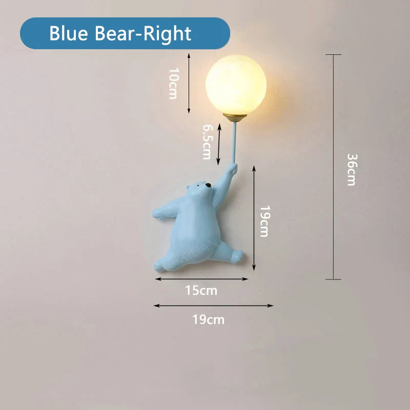 Magictoon - cartoon wandlamp voor kinderen