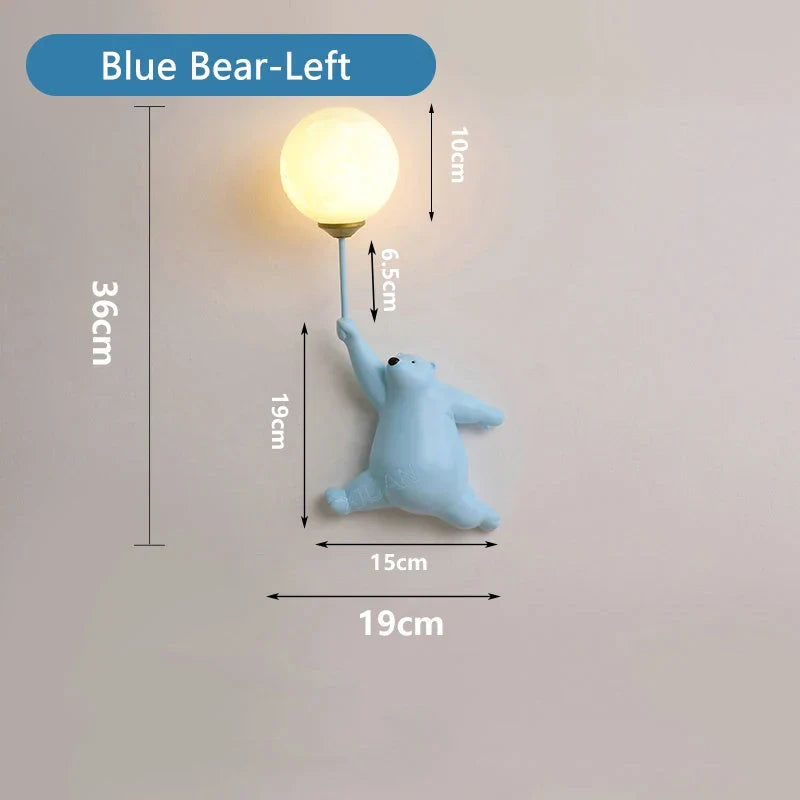 Magictoon - cartoon wandlamp voor kinderen