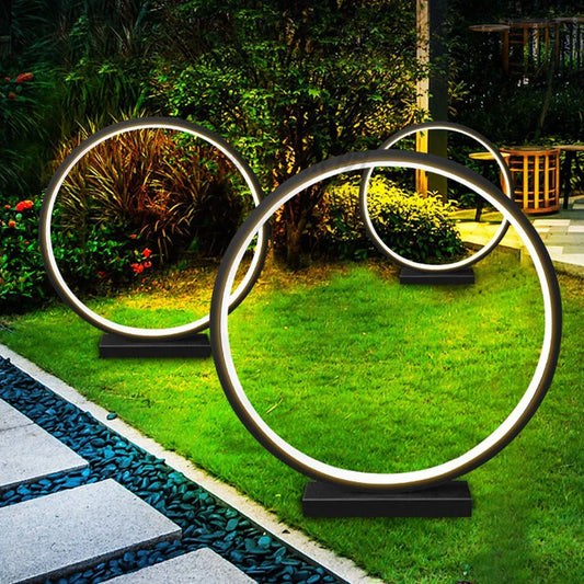 LawnLuminary - ronde LED gazonlamp
