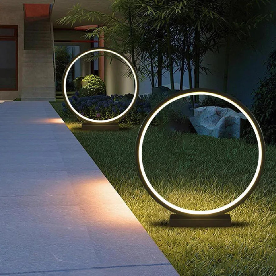 LawnLuminary - ronde LED gazonlamp