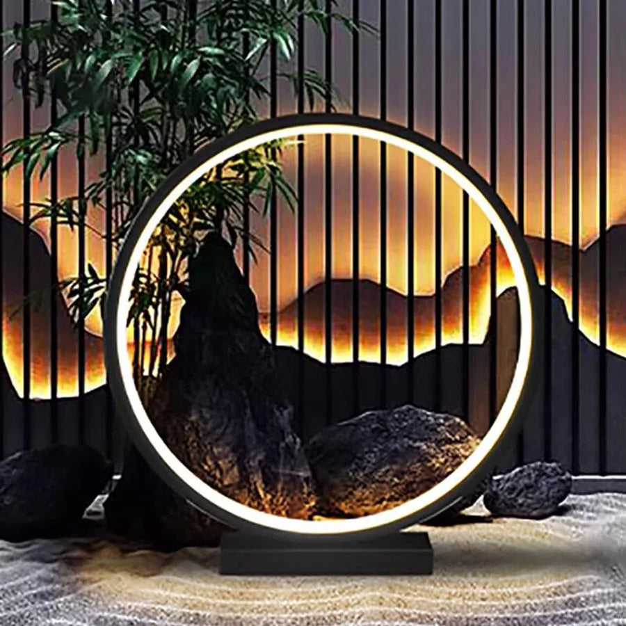 LawnLuminary - ronde LED gazonlamp