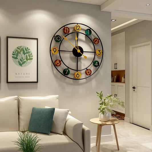 Romancharm - europese ronde wandklok