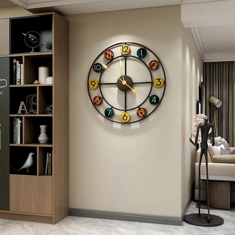 Romancharm - europese ronde wandklok