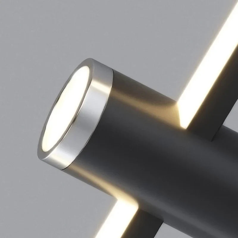 Linearglow - moderne minimalistische kroonluchter voor de eetkamer