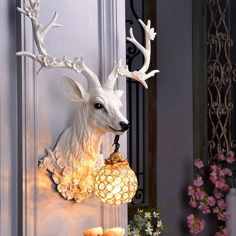 ModernCharm - rustieke hertenlamp