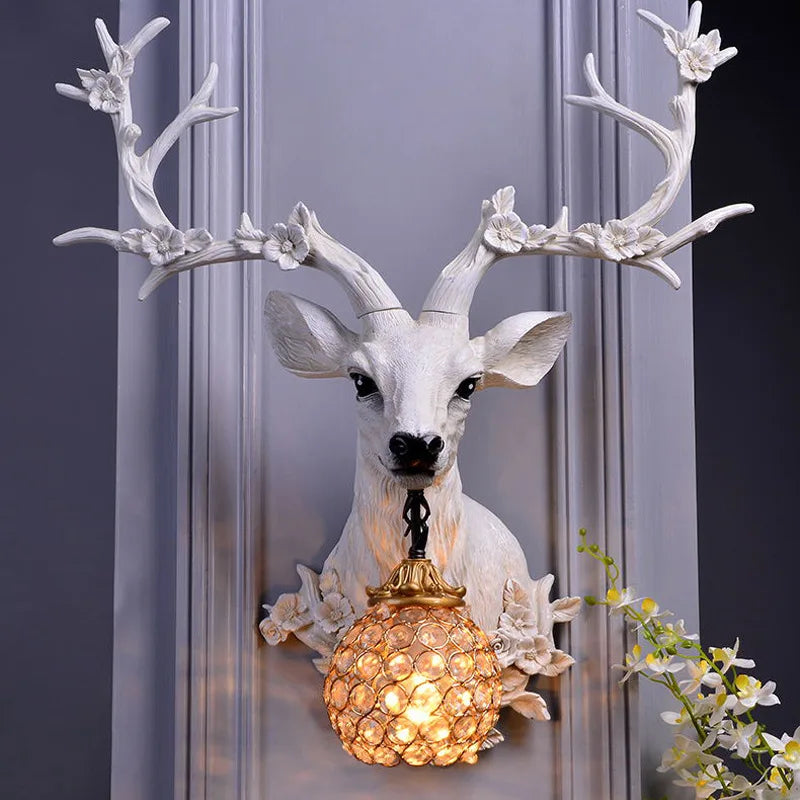 ModernCharm - rustieke hertenlamp