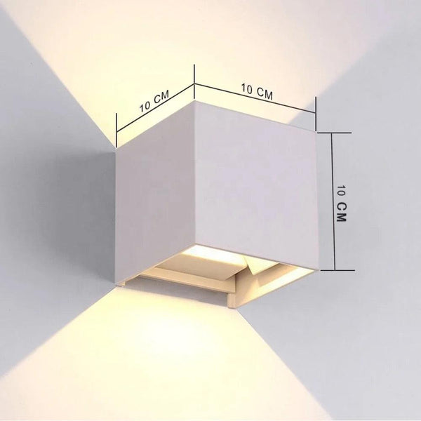 Verstelbare wandlamp met bewegingssensor