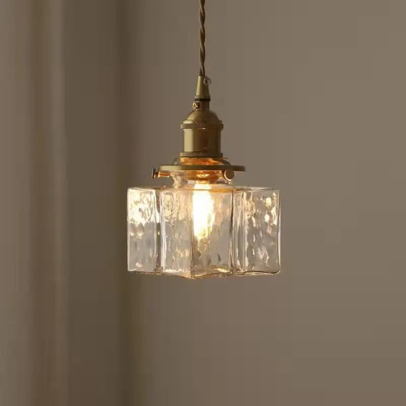 Nihonglow - rustieke plafondlamp van messing