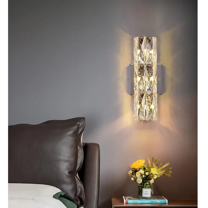 Noblebedside - royal slaapkamer bed lang wandlamp