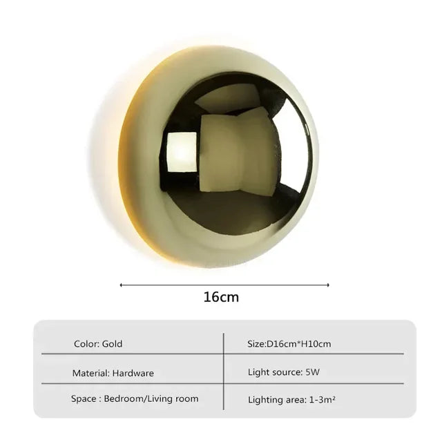 NordicGlow - scandinavische wandlamp met led