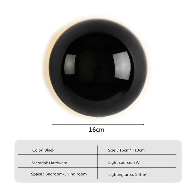 NordicGlow - scandinavische wandlamp met led