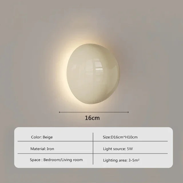 NordicGlow - scandinavische wandlamp met led