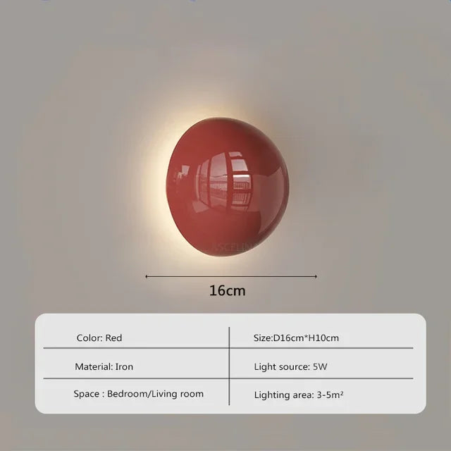 NordicGlow - scandinavische wandlamp met led