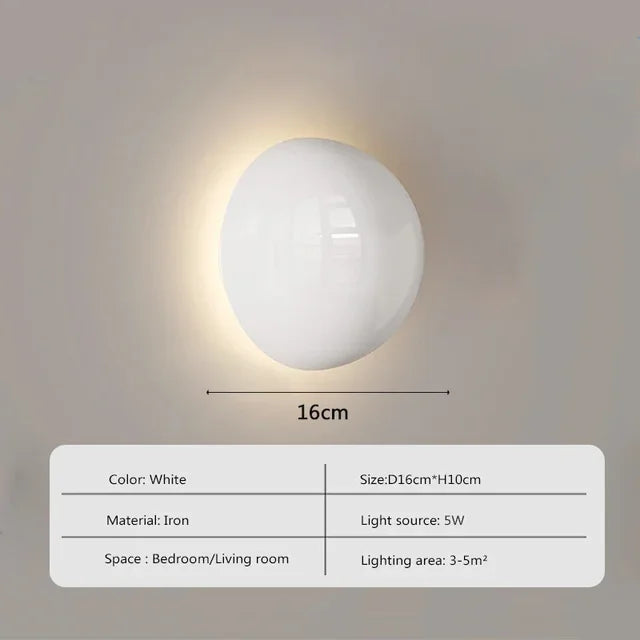 NordicGlow - scandinavische wandlamp met led