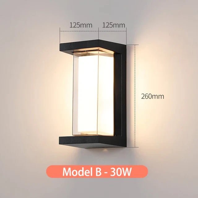 TwilightSerene - buiten wandlamp