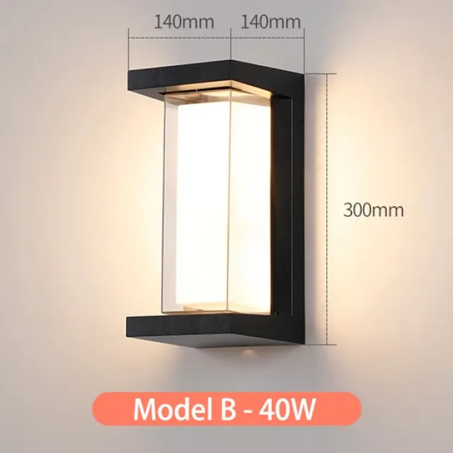 TwilightSerene - buiten wandlamp