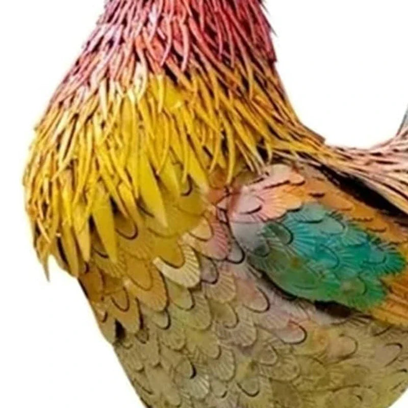 RoosterPatriot - haan sculptuur voor de veranda