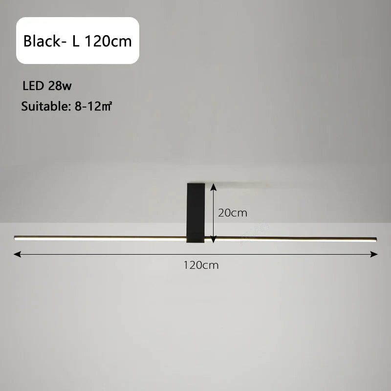 CleanEdge - lange plafondlampen