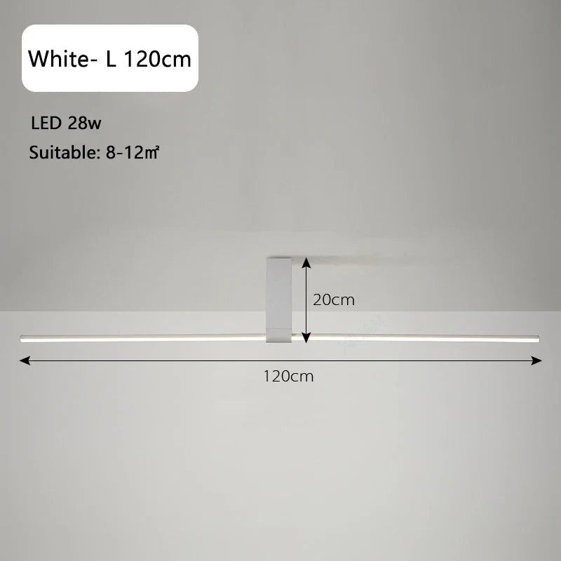 CleanEdge - lange plafondlampen