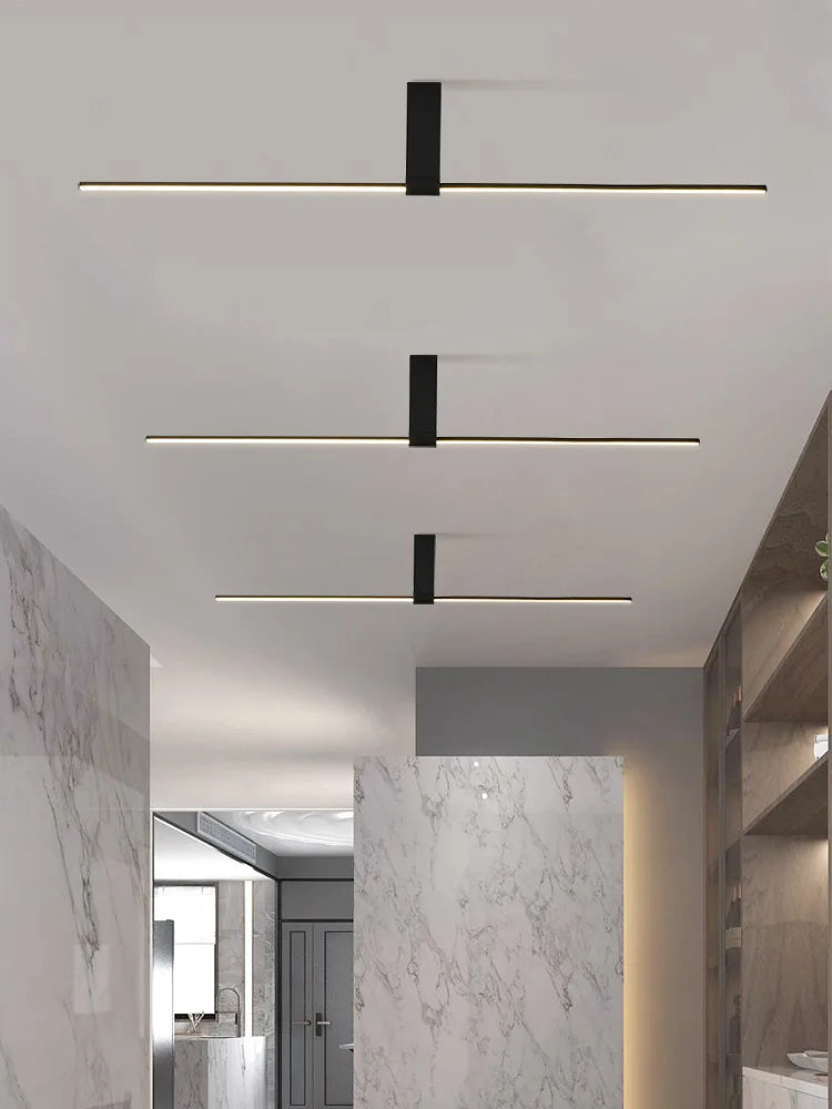 CleanEdge - lange plafondlampen