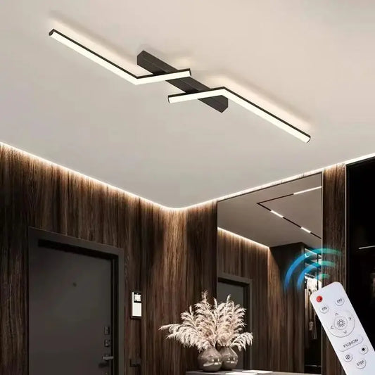 Sleekglow - plafondlamp met led-lijn