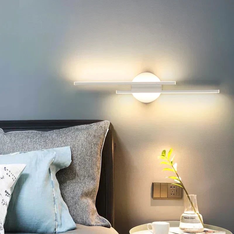 Harmonieuze sfeervolle wandlamp