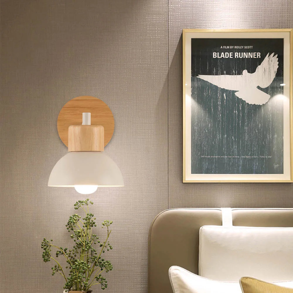 Wood flex - wandlampen van hout