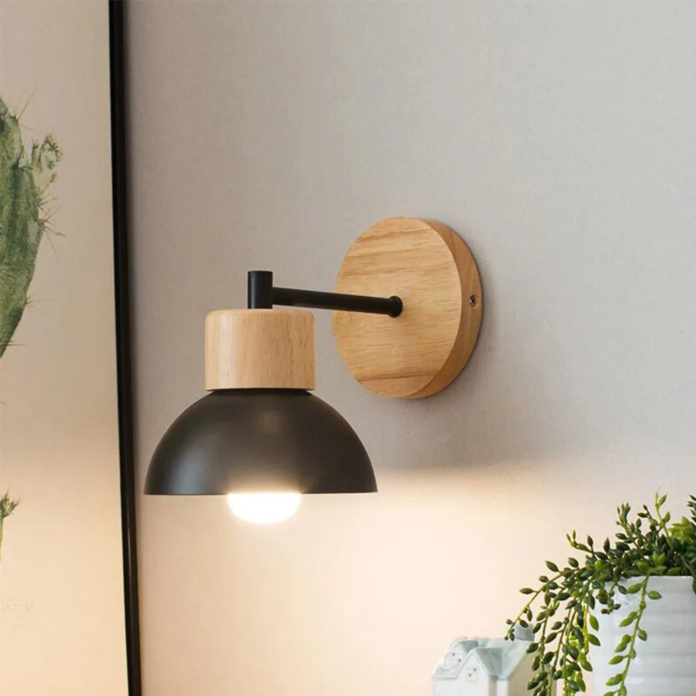 Wood flex - wandlampen van hout