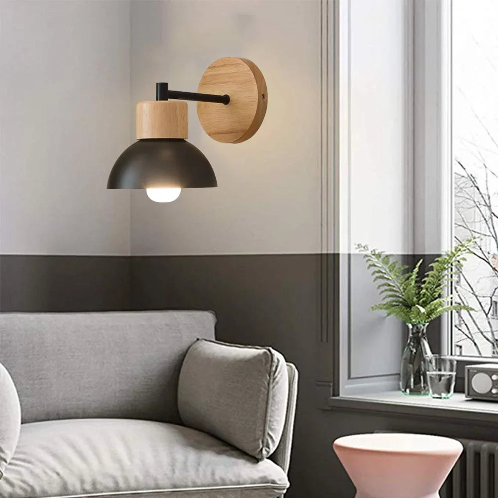 Wood flex - wandlampen van hout