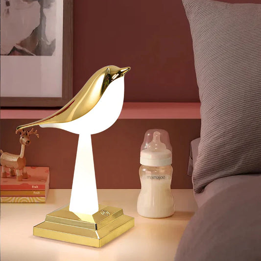 PlumeIlluminate - ekster vogel tafellamp