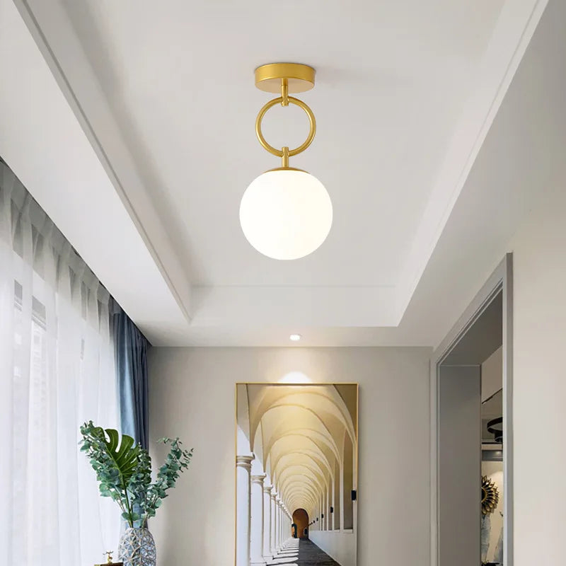 NordicElegance - glazen plafondkroonluchter