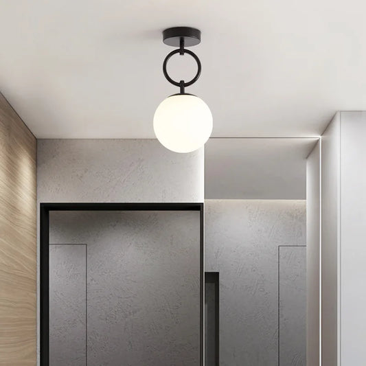 NordicElegance - glazen plafondkroonluchter